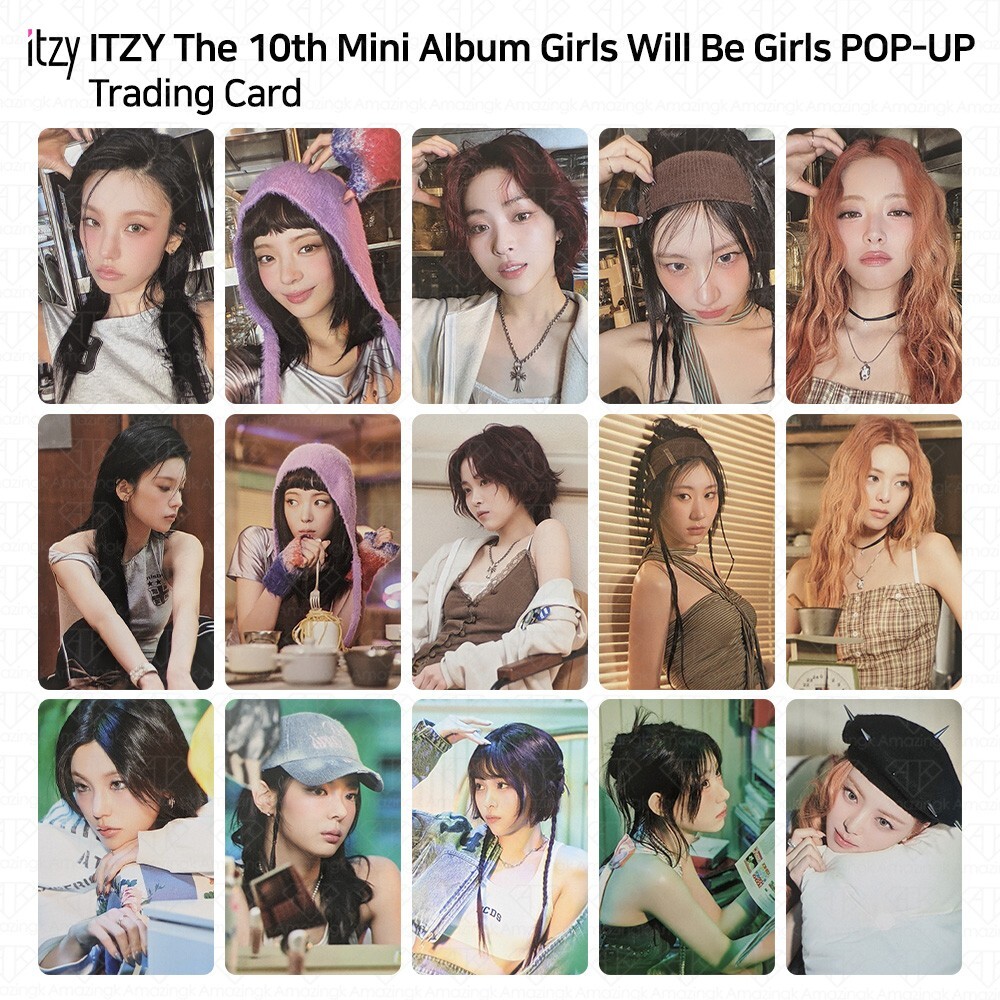 ITZY The 10th Mini Album Girls Will Be Girls POP-UP STORE Trading
