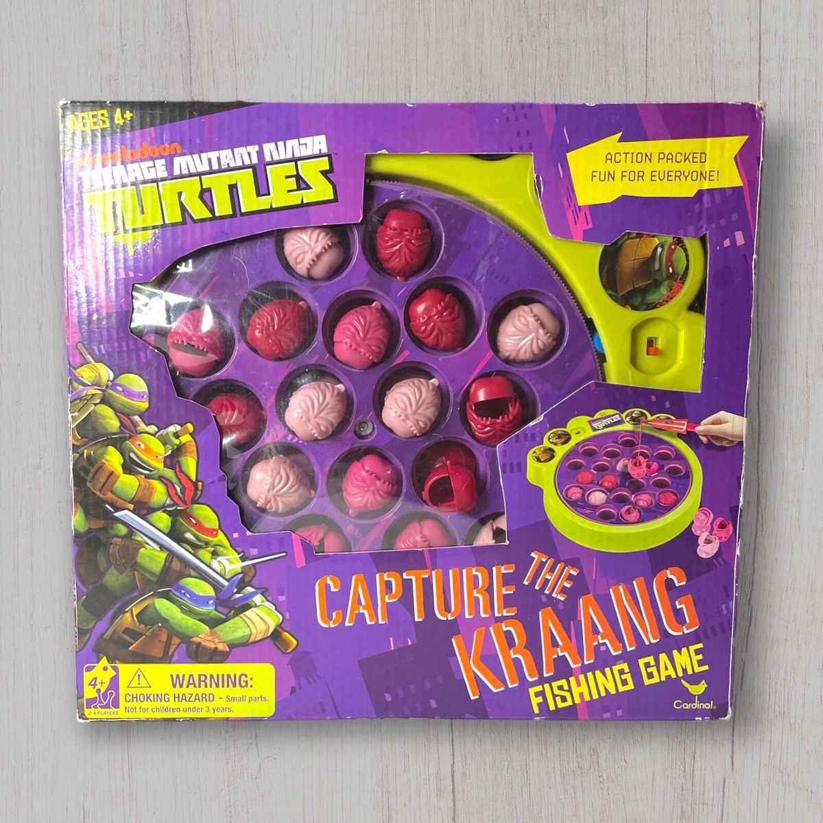 Nickelodeon TMNT Ninja Turtles Capture the Kraang Fishing Game