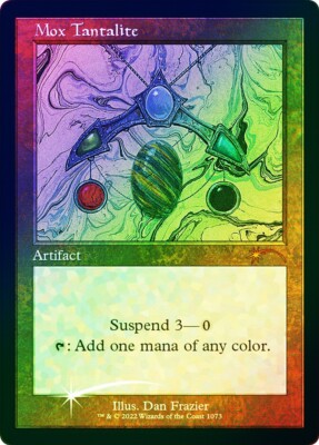 👑 Secret Lair Dan Frazier's Mox Box Etched FOIL Mox Opal