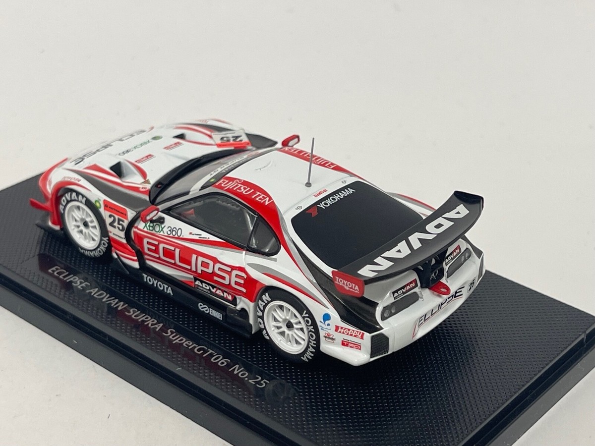 1/43 Ebbro Eclipse Advan Toyota Supra JGTC 2006 car #25 #808