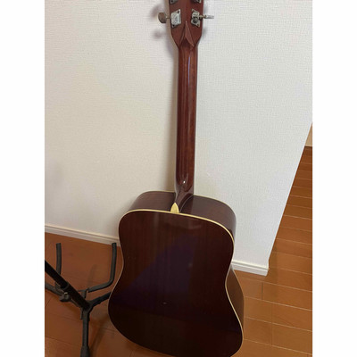 Acoustic Guitar K.Seven YW300 Natural Made in 1979 Japan with Soft