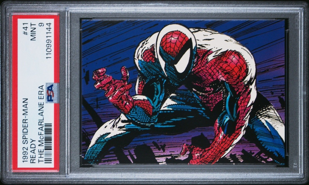 1992 Spider-Man Ready #41 PSA 9 Mint – The McFarlane Era Marvel