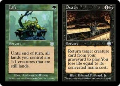 1x Life // Death Apocalypse card MTG Magic the Gathering | eBay
