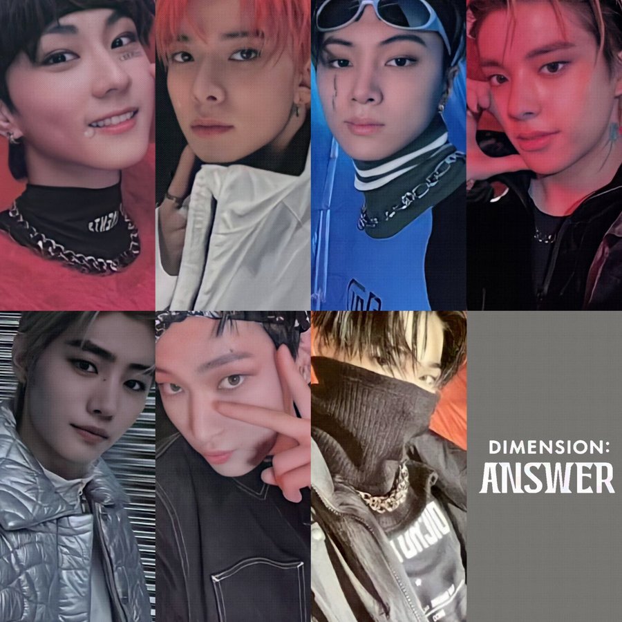 ENHYPEN dimension: Answer soundwave lucky draw Official photo card