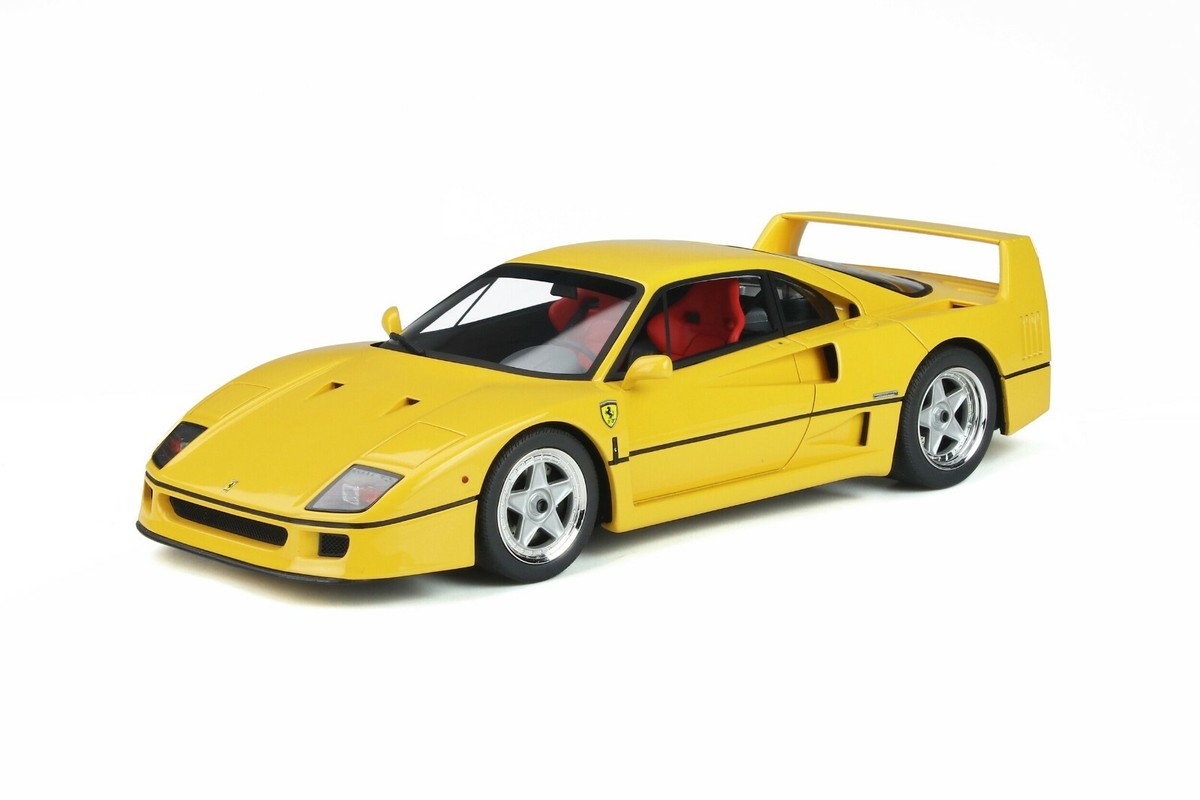 1987 FERRARI F40 GIALLO MODENA YELLOW by GT SPIRIT GT839 1:18