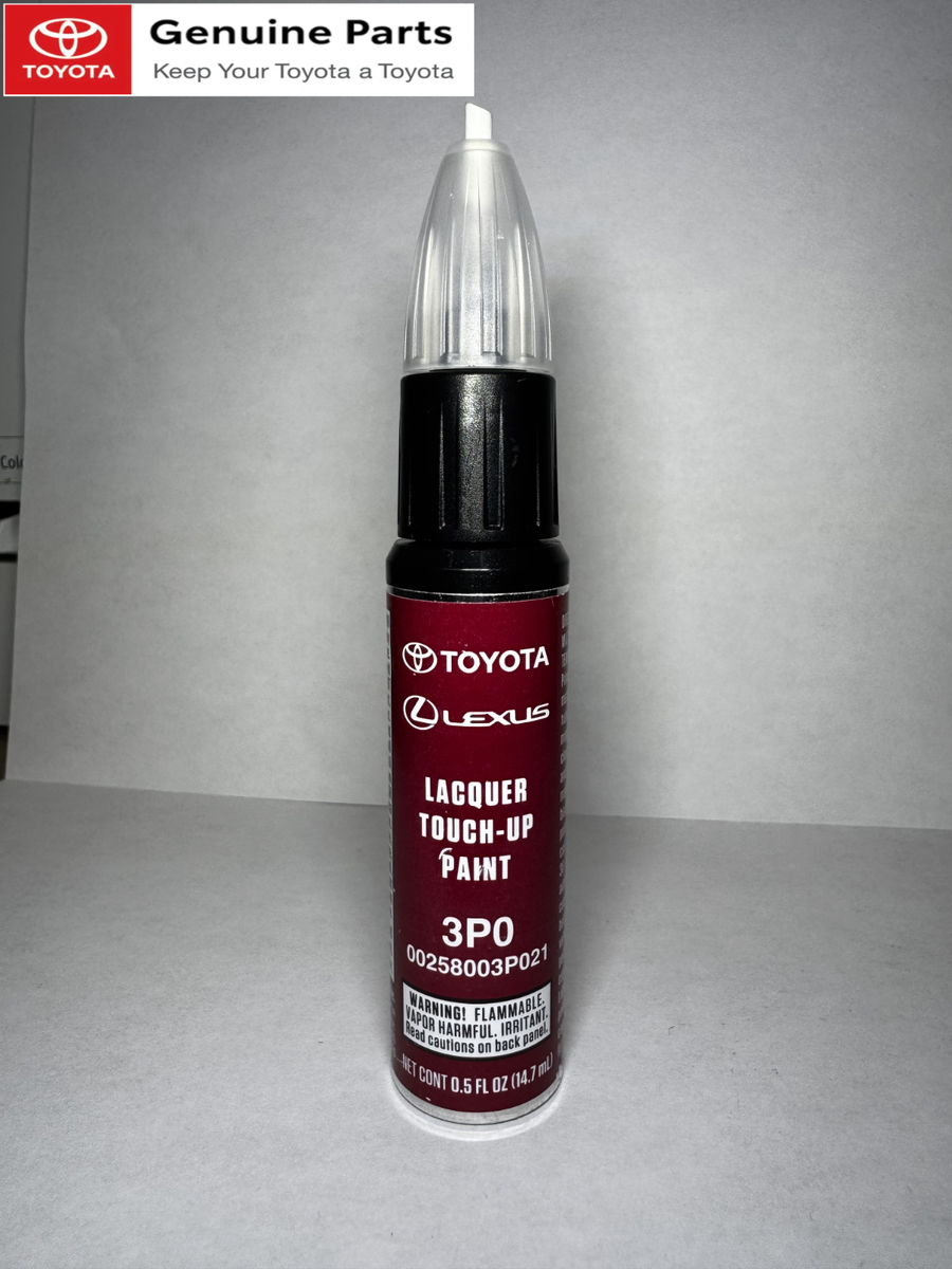3P0 SUPER RED V Toyota factory touch-up Paint Pen tube Marker new
