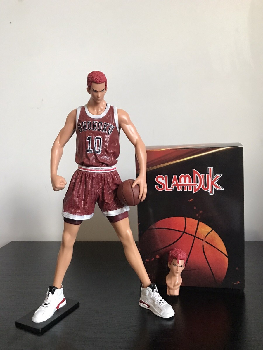 New Anime Slam Dunk Shohoku #10 Hanamichi Sakuragi PVC Action