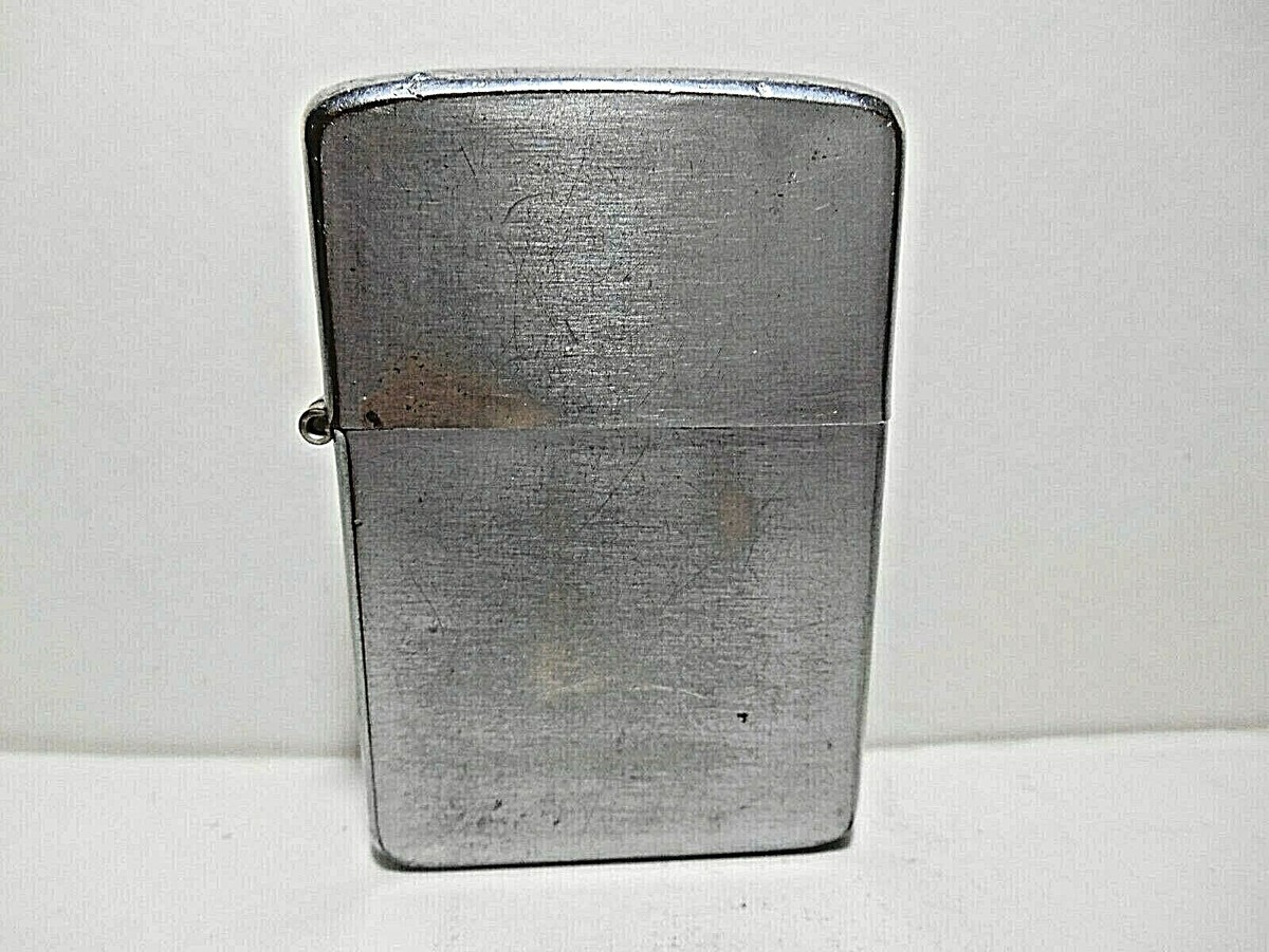 VINTAGE ZIPPO 1962 PAT #2517191 CIGARETTE LIGHTER PLAIN EMPTY