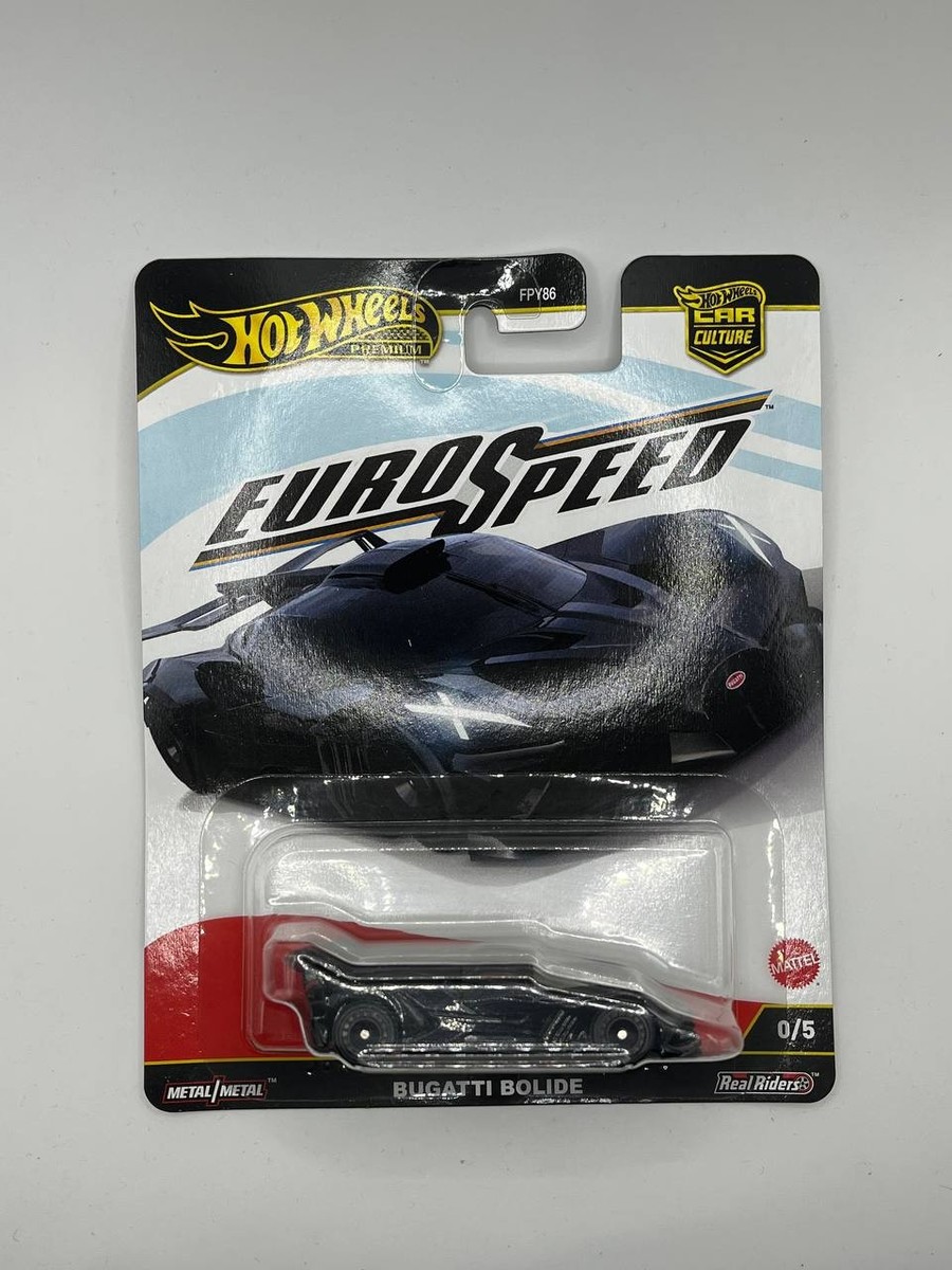 2025 Hot Wheels Car Culture Euro Speed Bugatti Bolide Chase Car 0