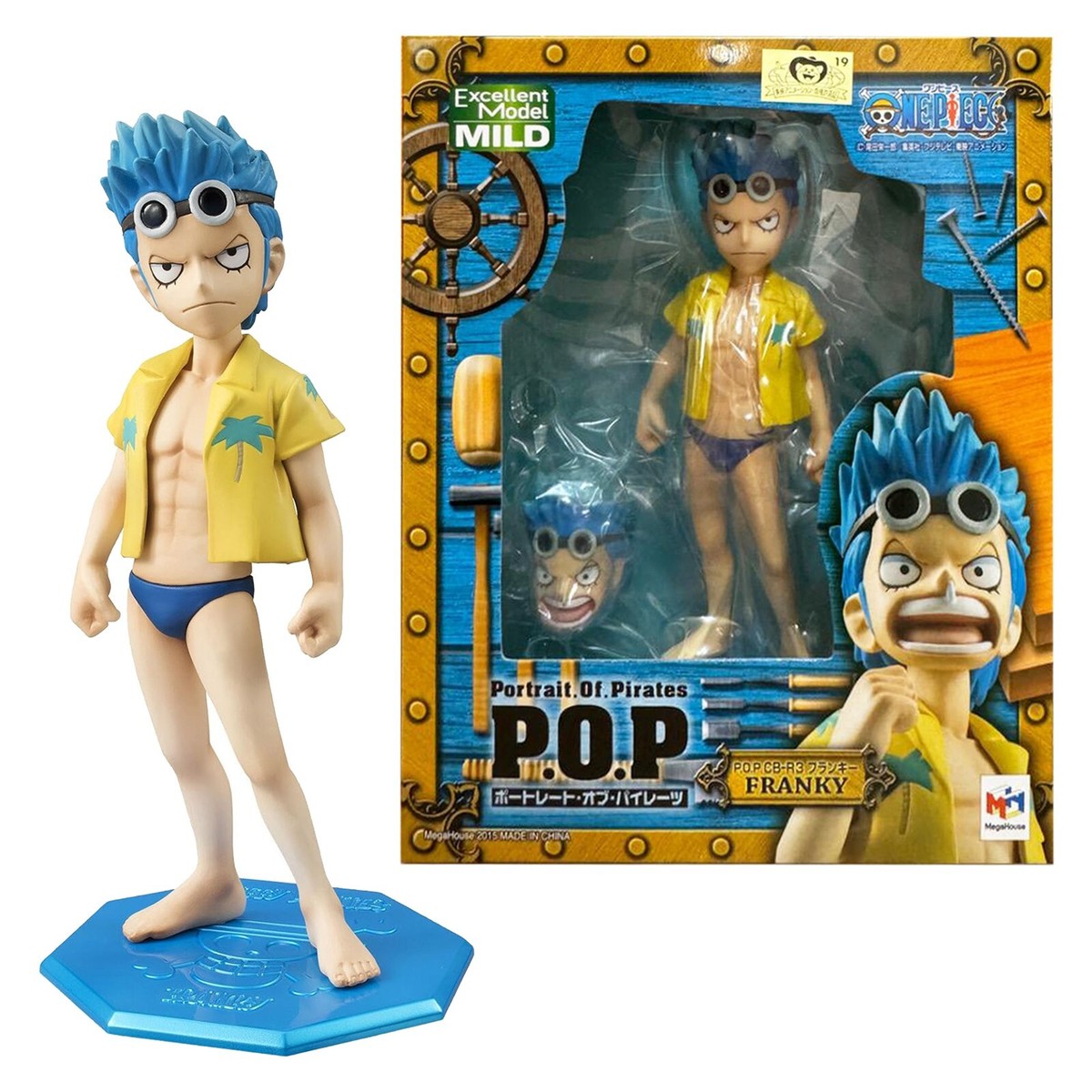 Portrait.Of.Pirates P.O.P ONE PIECE Series CB-R3 FRANKY Childhood