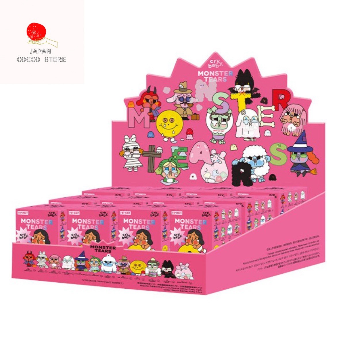 POP MART Crybaby Monster Tears Series Blind Assorted Box Sealed