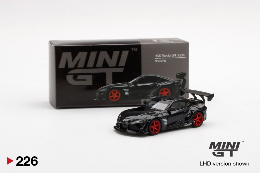 MINI GT 226 HKS Toyota GR Supra Nocturnal RHD | eBay