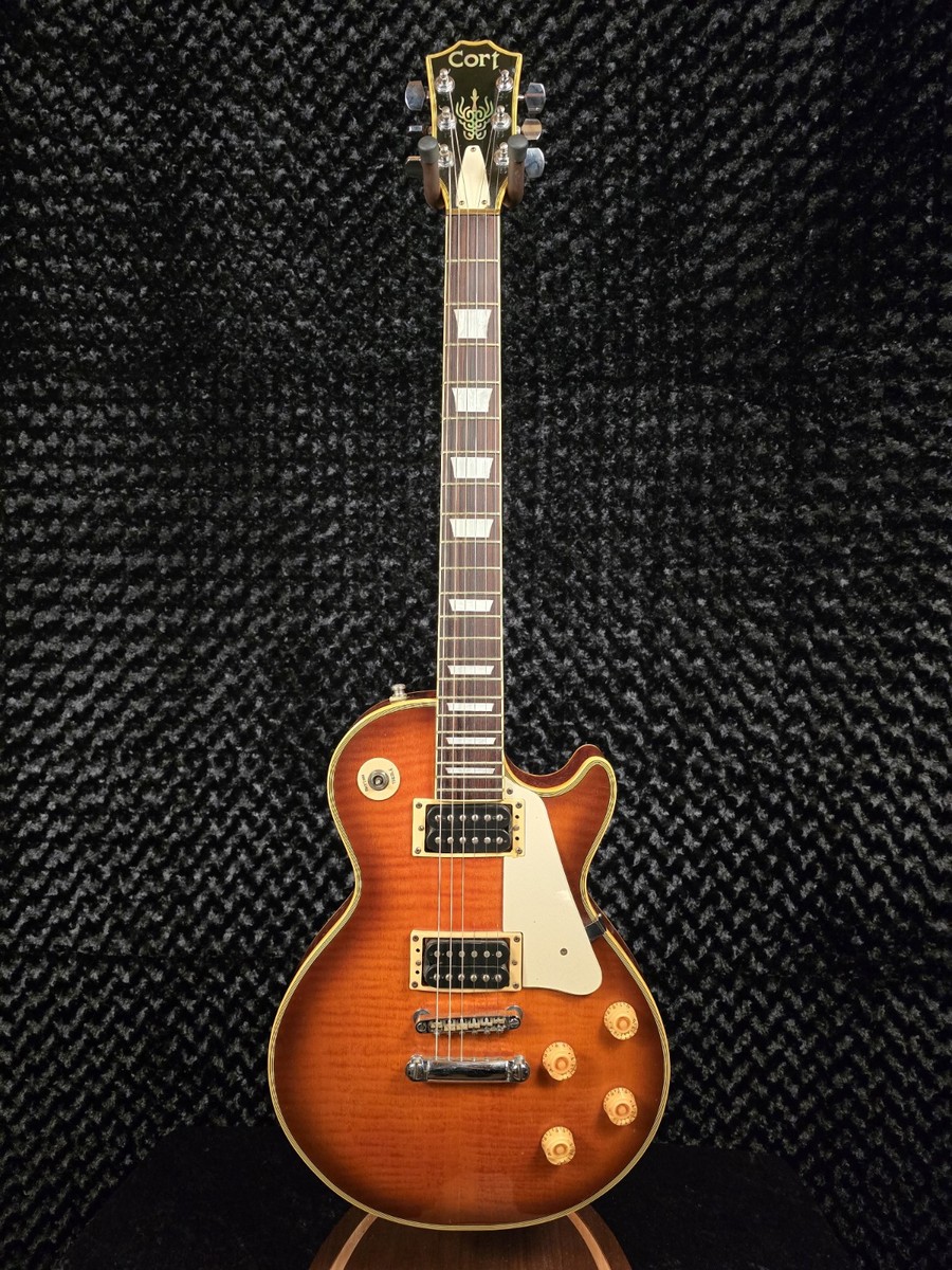 Cort Single Cut 1980s Electric Les Paul Guitar w/Hardcase 💥Video