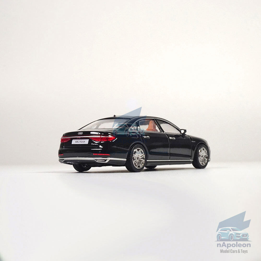 1:64 Audi A8L Horch 2021 Model Car Diecast Vehicle Collection Kids