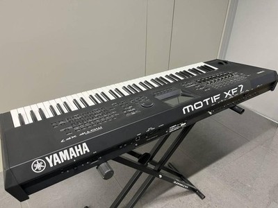 Yamaha MOTIF XF7 synthesizer keyboard almost unused | eBay