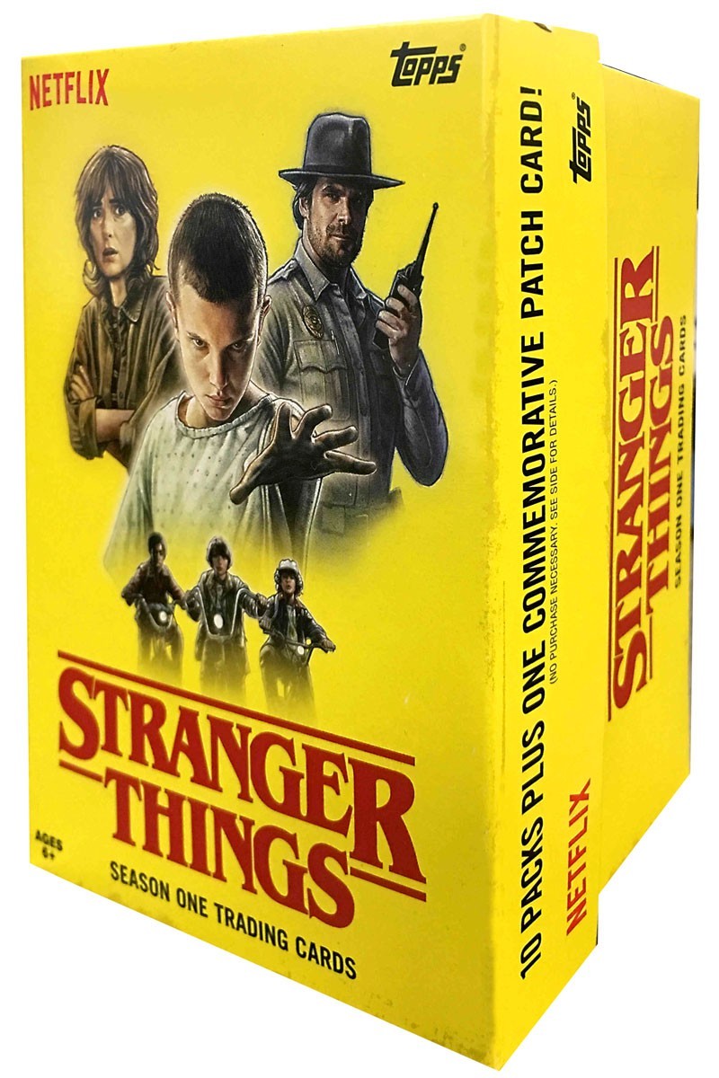 2018 Blaster Box Stranger Things Trading Card BLASTER Box [10