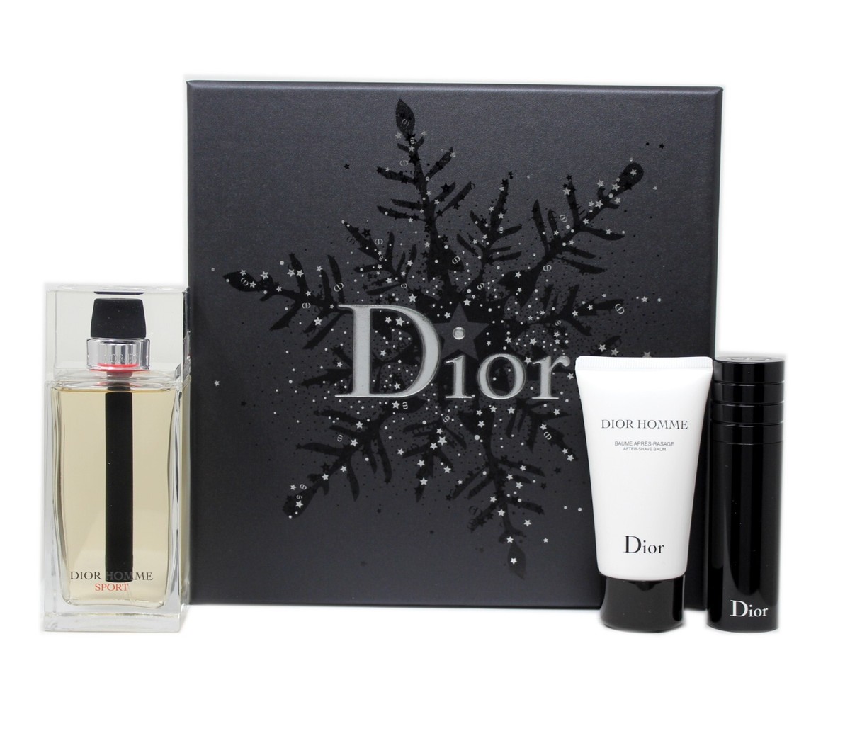 DIOR HOMME SPORT 3 PIECE GIFT SET FOR MEN EAU DE TOILETTE SPRAY