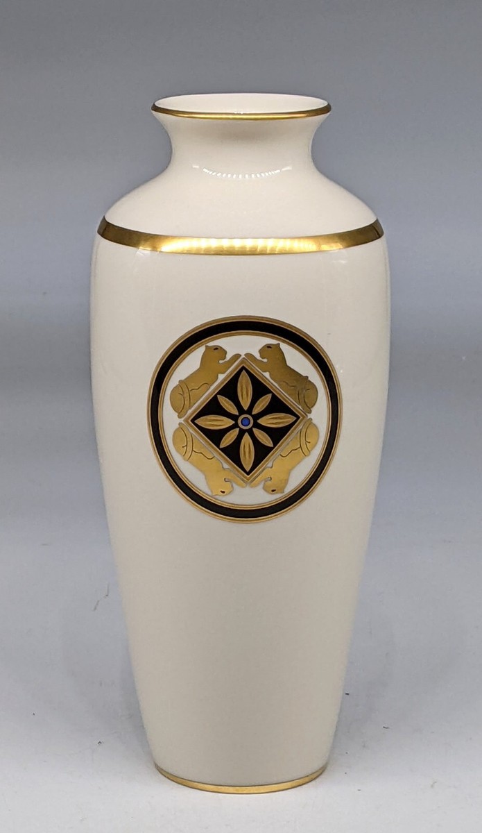 Vintage 1986 Cartier La Maison de L'Art Deco Panther Porcelain
