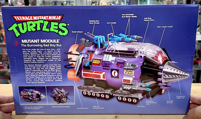 TMNT Ninja Turtles Classic Mutant Module Vehicle Reissue Playmates