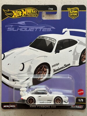 2024 Hot Wheels Premium Silhouettes RWB PORSCHE 930 Car Culture