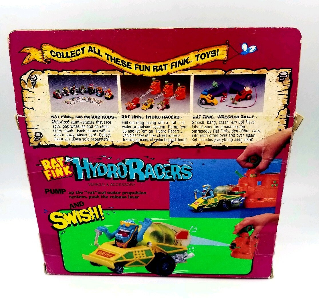 1990 Rat Fink Hydro Racers DIRTY DOUG Boat ED ROTH KENNER Vintage