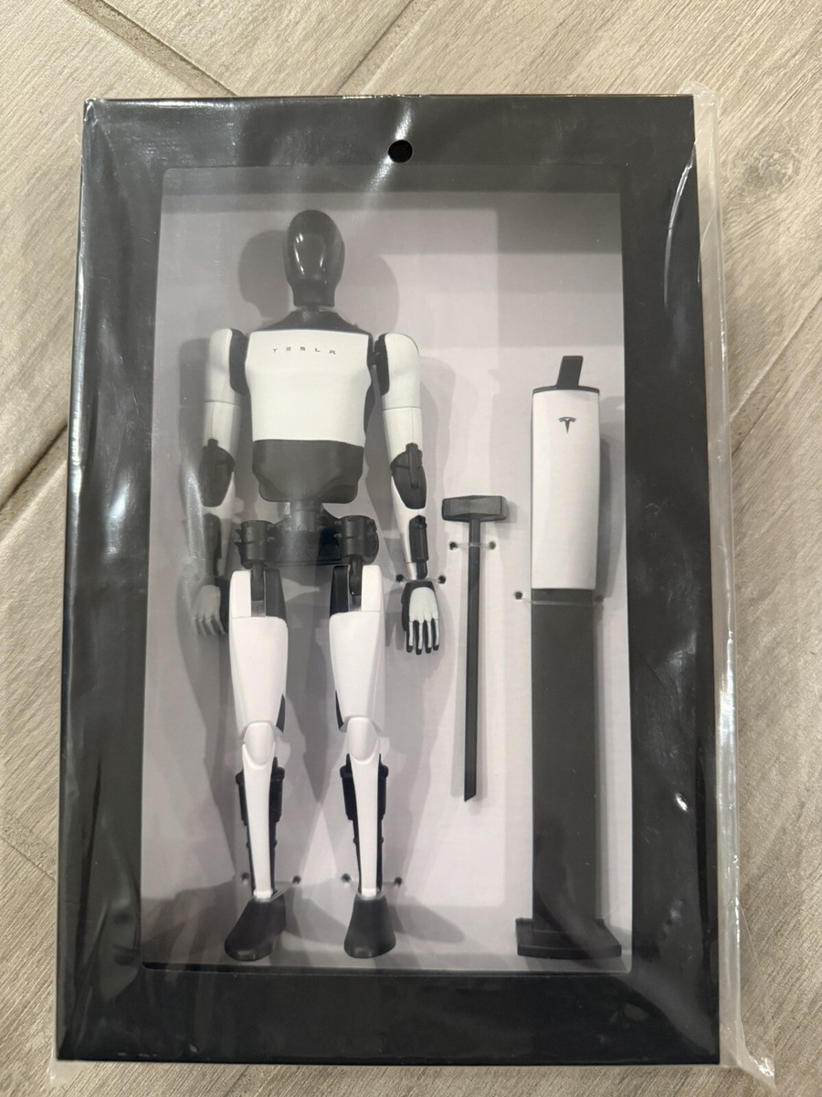 New Tesla Optimus Bot Action Figure Unopened | eBay