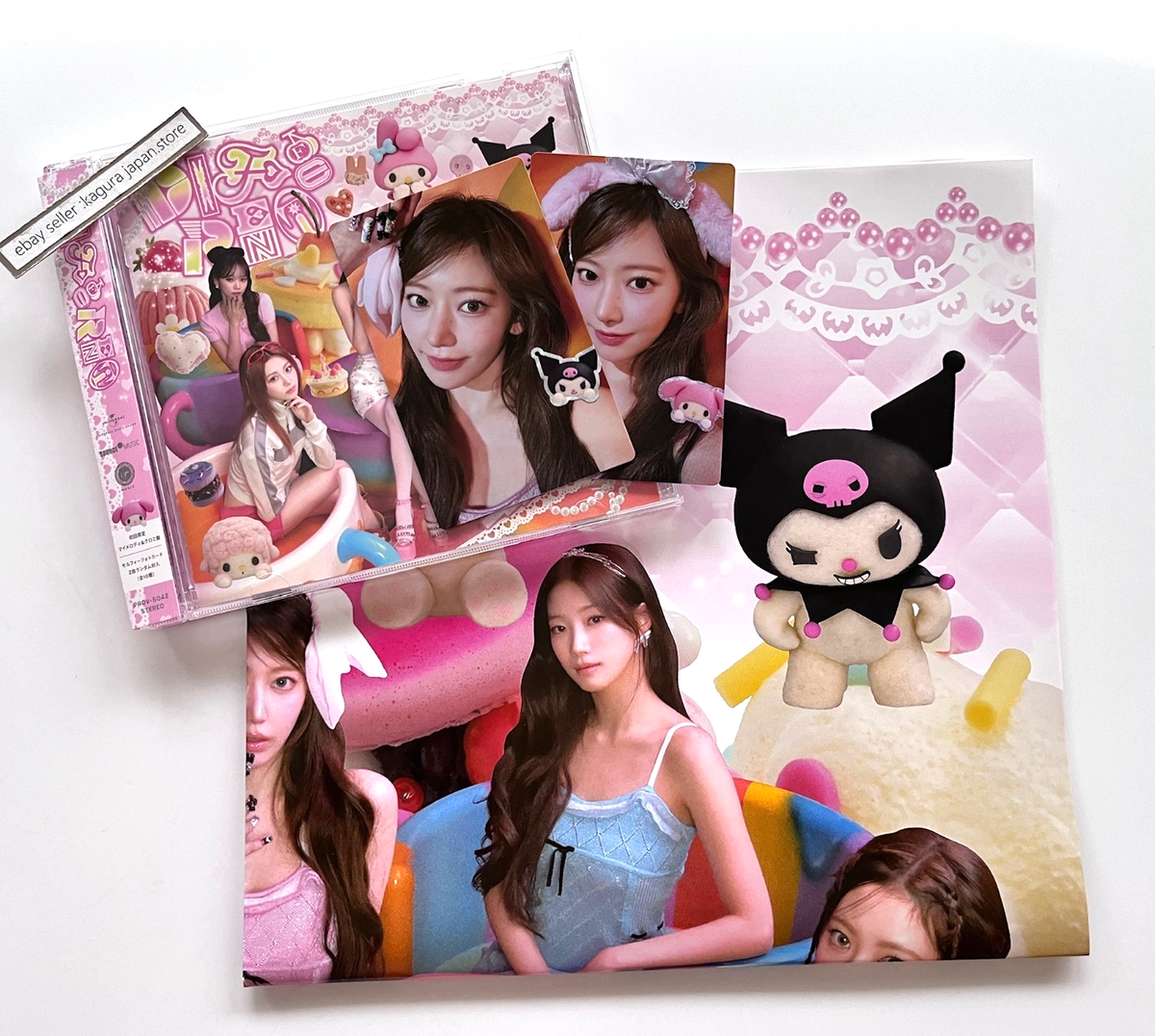 LE SSERAFIM [SAKURA] DIFFERENT My Melody & Kuromi ver. CD +