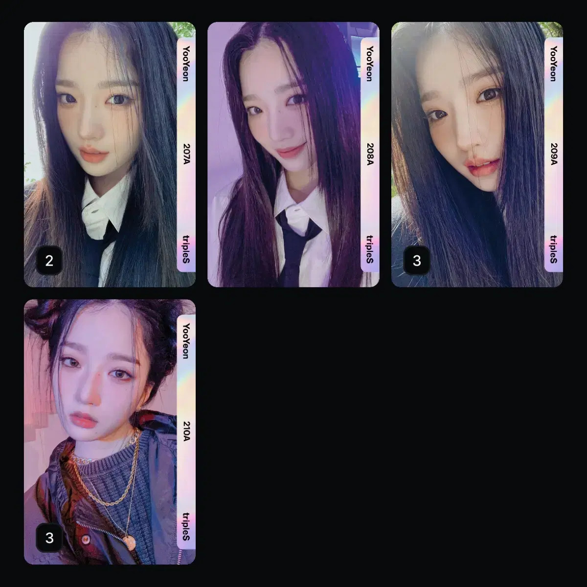 triples yooyeon AAA set | eBay