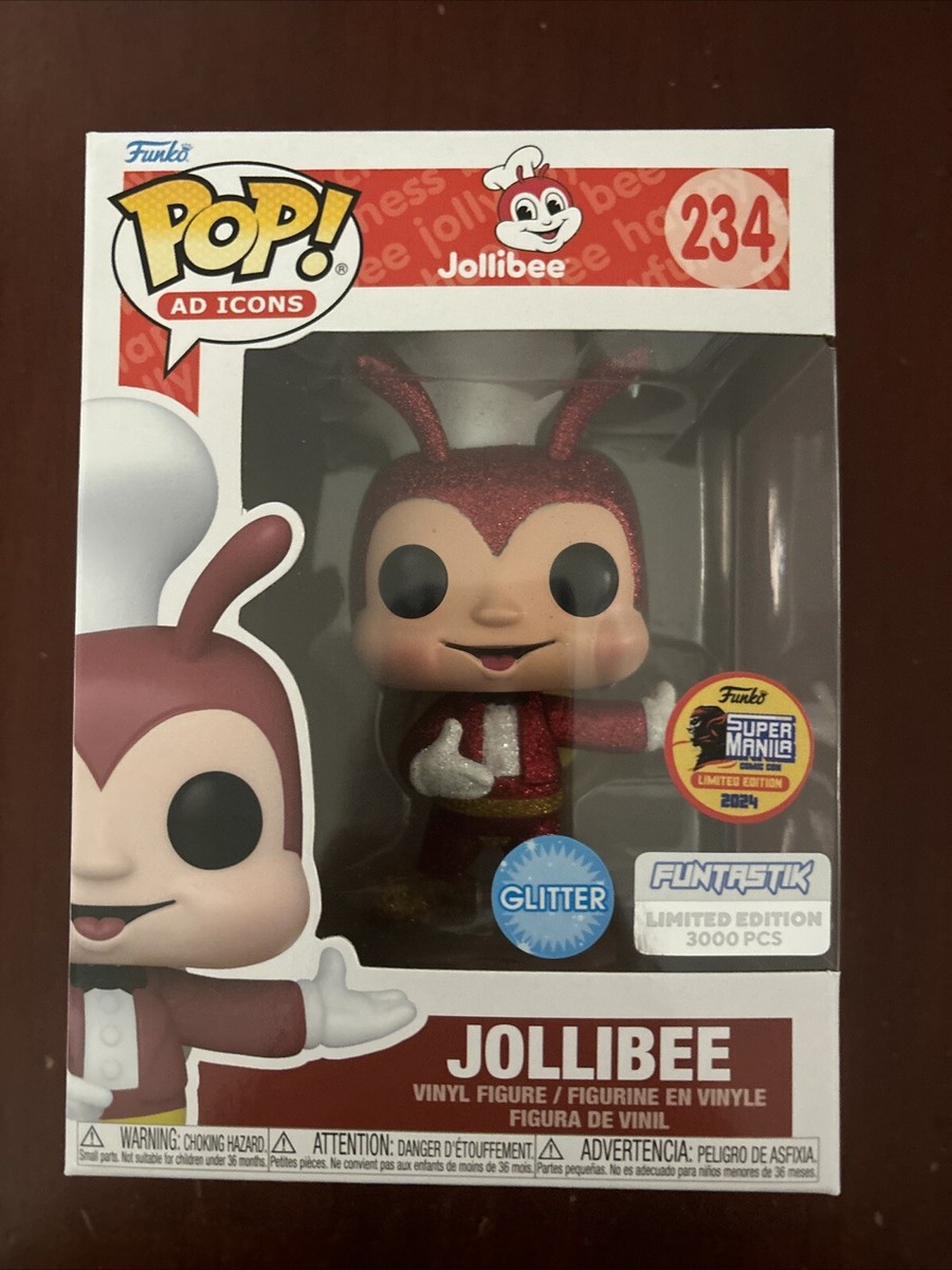 Funko Pop! Jollibee #234 Glitter Super Manila Comic Con Limited