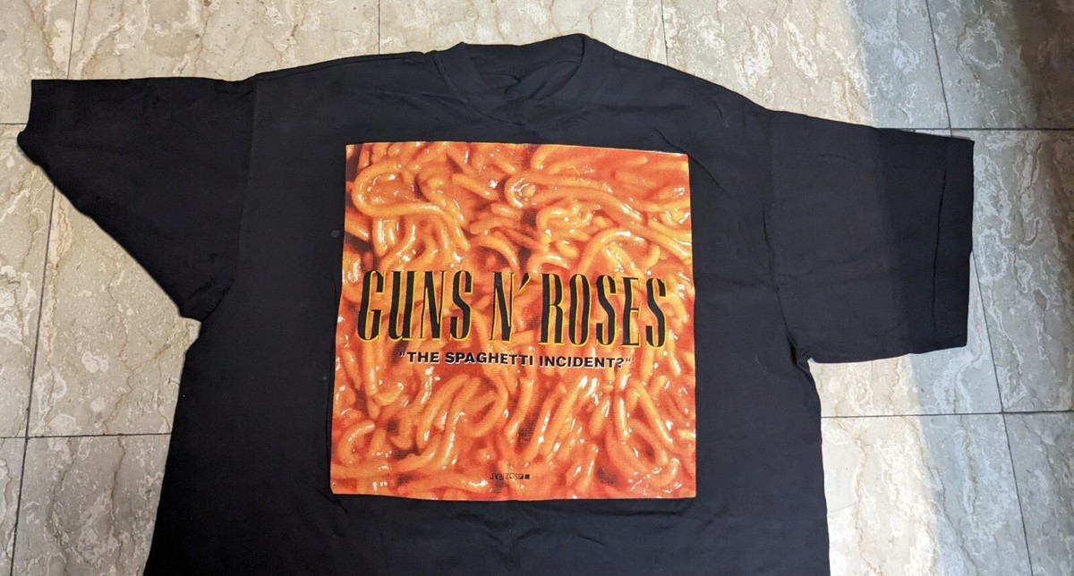 GUNS N ROSES The Spaghetti Incident? T SHIRT VINTAGE never worn | eBay