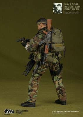 1/6 Dam Toys 93008 Tears of the Sun Navy Seal Recon Team Corpsman