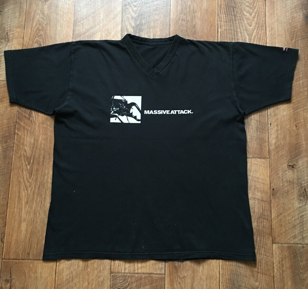 Vintage Massive Attack Mezzanine 1998 Levi's T Shirt 90's Tee Mens