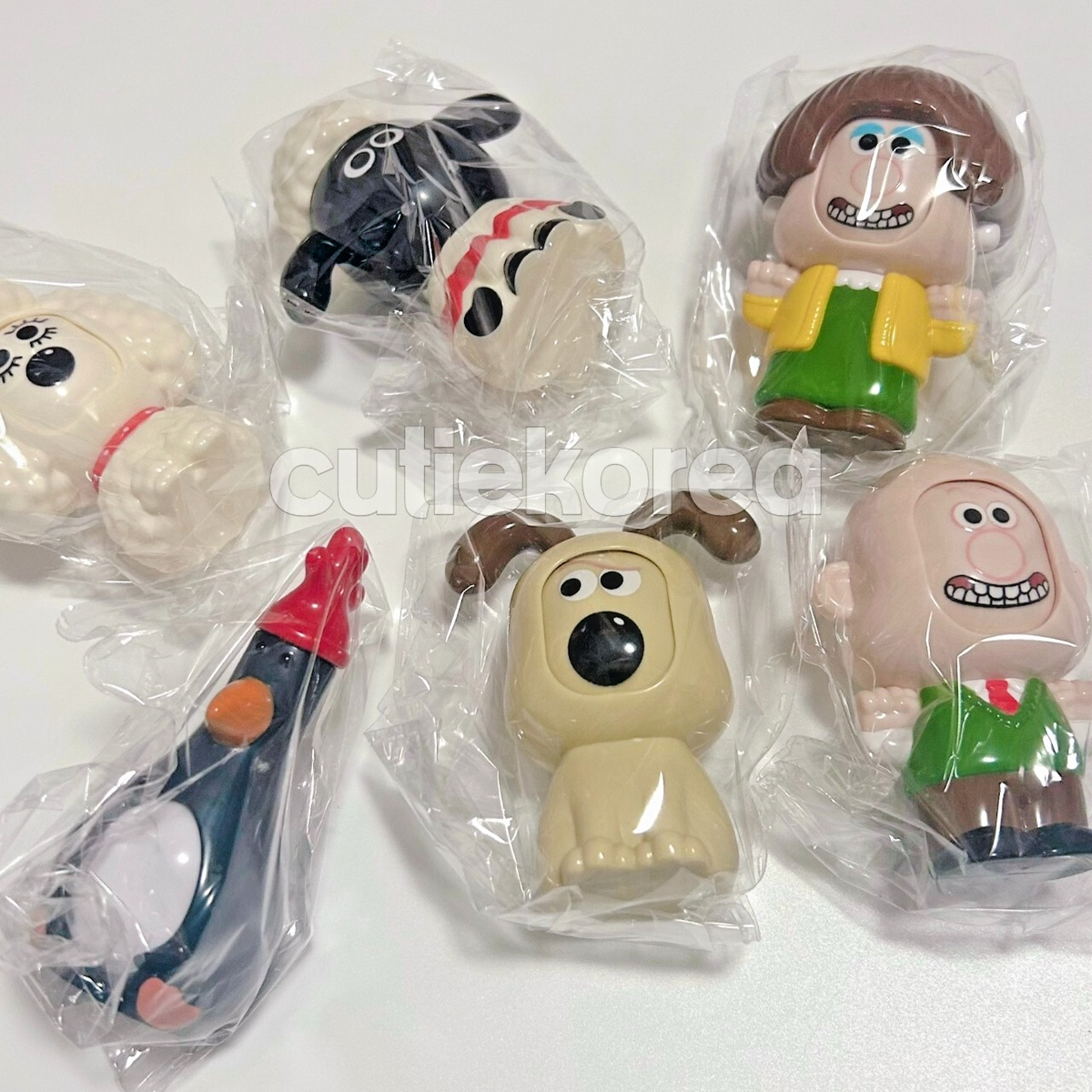 1pc Random Blind Box Wallace & Gromit McGraw Face Changing Figure