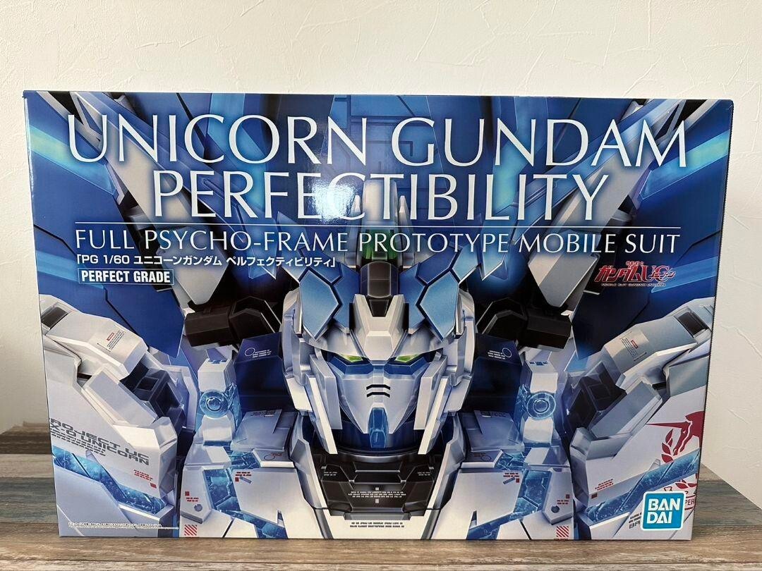 PG 1/60 Unicorn Gundam Perfectibility Figure with Divine Expansion