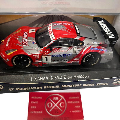 EBBRO XANAVI Nismo Nissan Z JGTC 1:43 JDM Z33 350Z 2004 Diecast