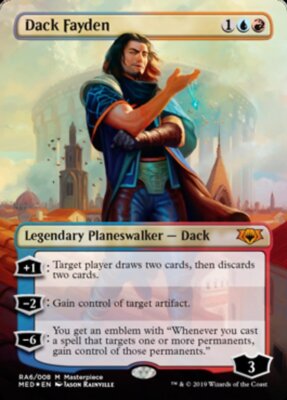 1x Dack Fayden - Foil NM-Mint, English Unique & Misc Promos MTG