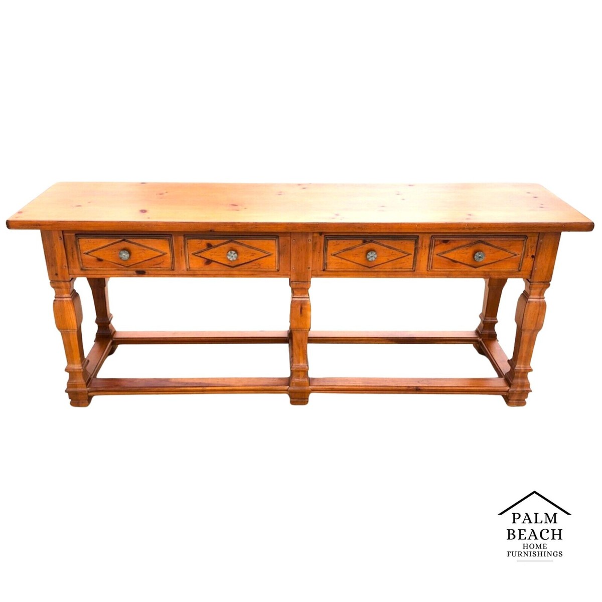 Huge Drexel Heritage Console Table 90