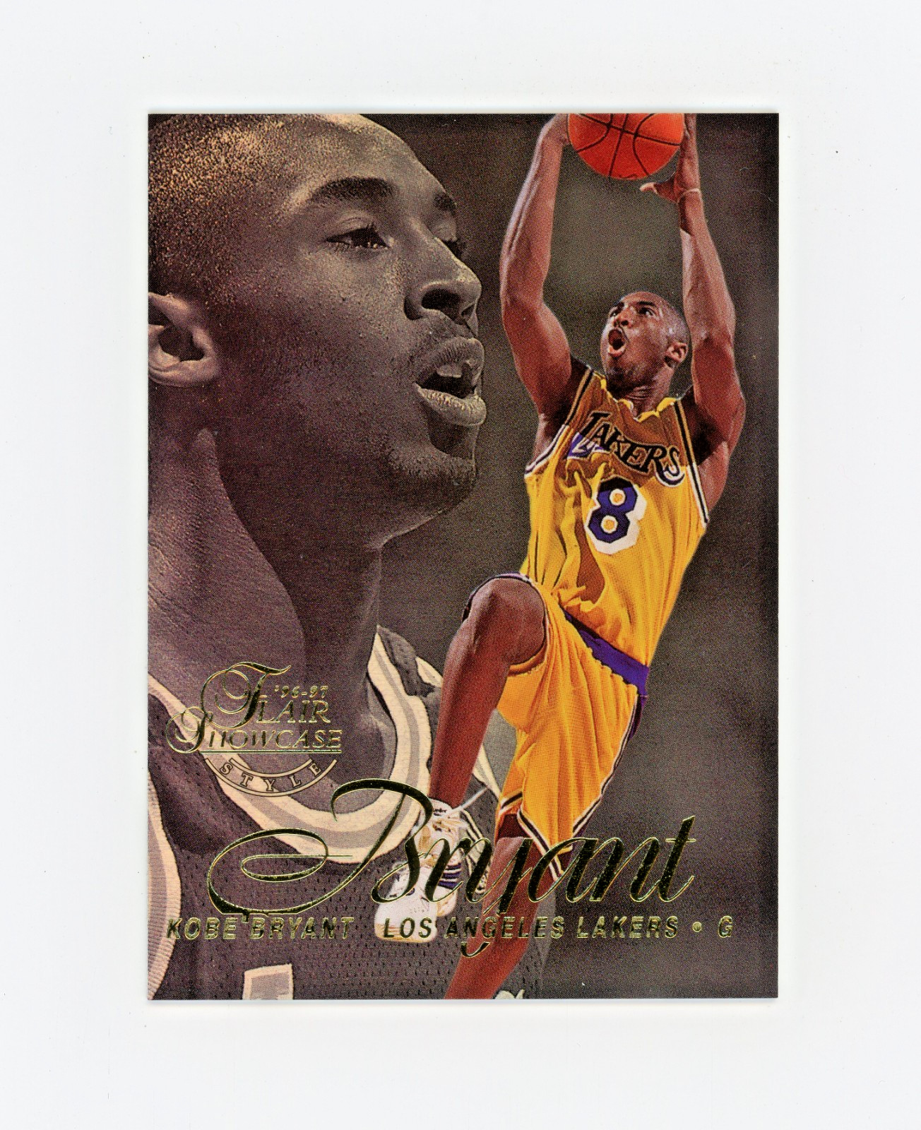 Kobe Bryant 1996 Flair Showcase #31 Row 2 Price Guide - Sports