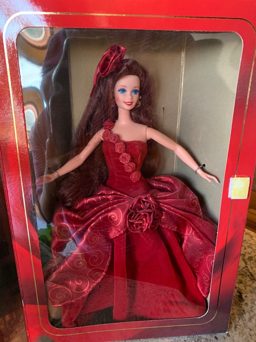 1996 Collector Barbie RADIANT ROSE Redhead Limited Edition Doll