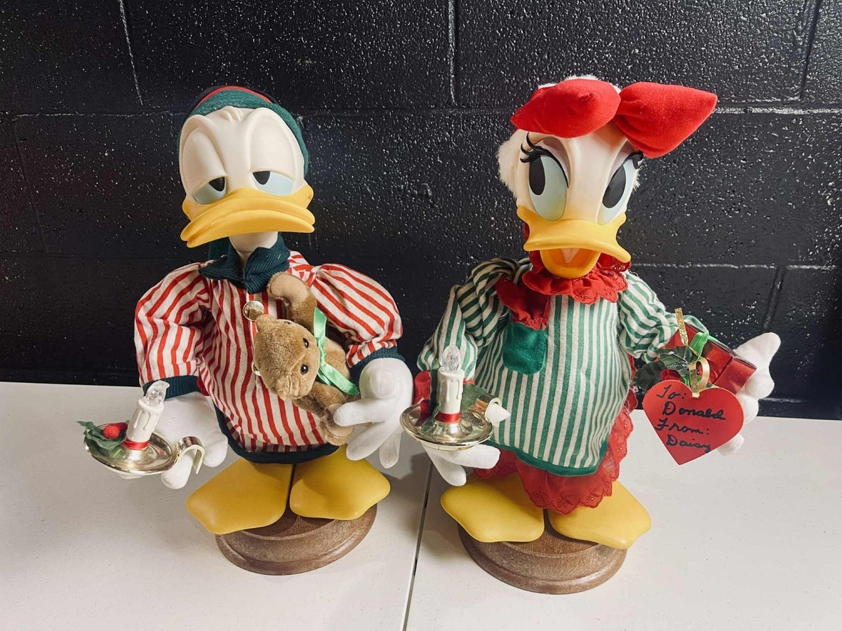 🎄 Santa's Best 1997 Mickey Unltd Donald AND Daisy 17