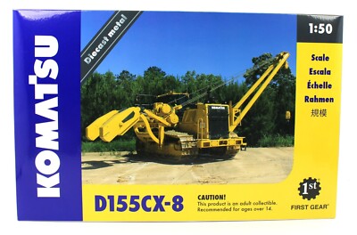 1/50 FIRST GEAR *KOMATSU* Komatsu D155CX-8 DOZER w/K170 Pipelayer