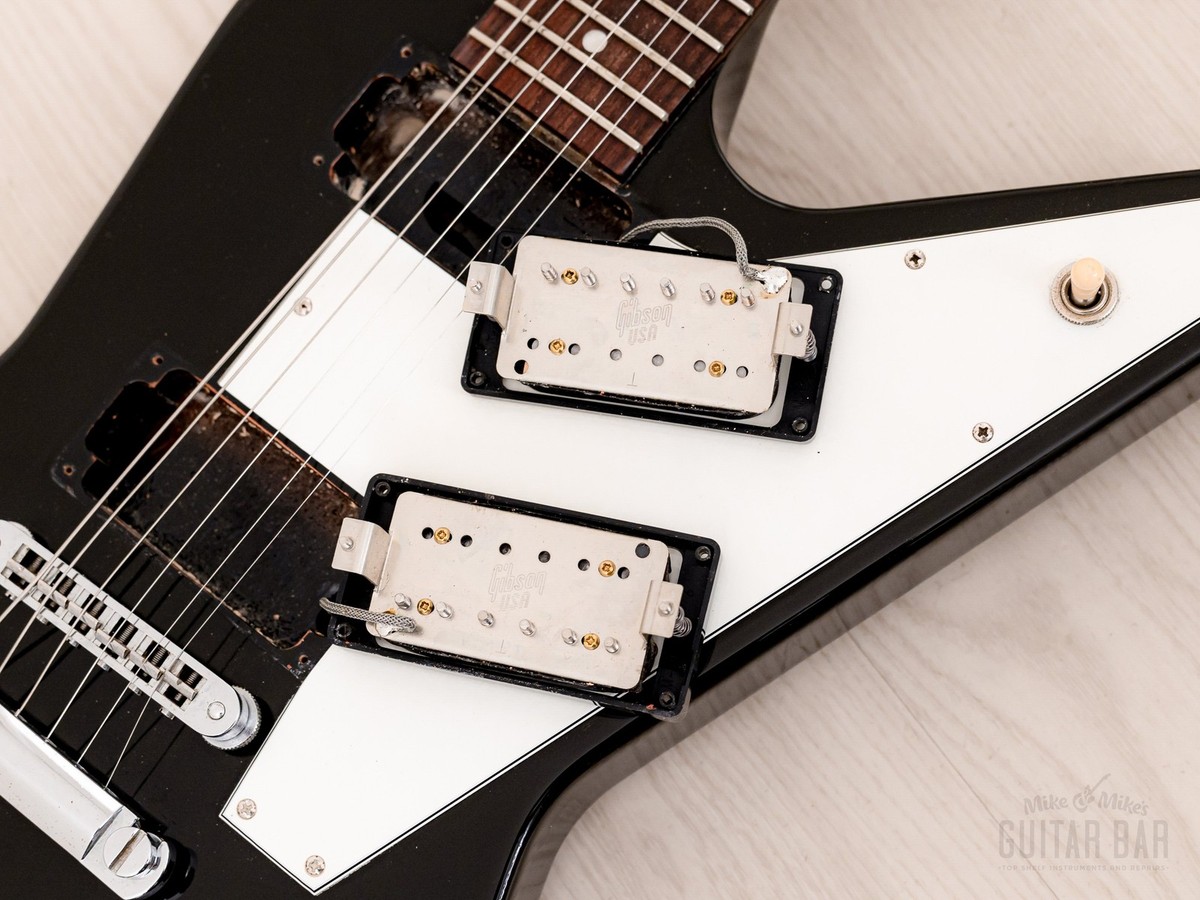 2012 Gibson Explorer '76 Vintage Reissue Ebony w/ Case | eBay
