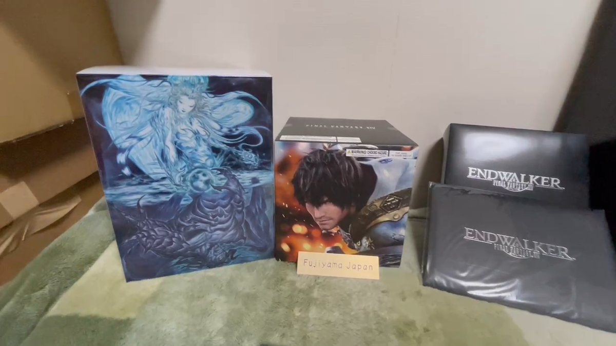 Final Fantasy XIV Endwalker Physical Box Collectors Edition No