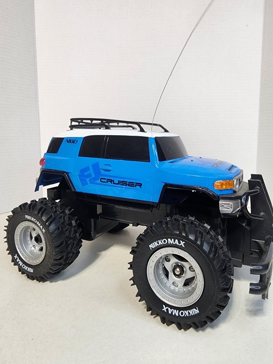 Nikko Toyota FJ Cruiser RC SUV Truck 1:16 Scale Blue UNTESTED No