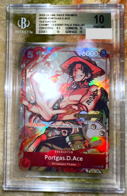 BGS 10 Ace P-028 Championship Event Pack Finalist English One