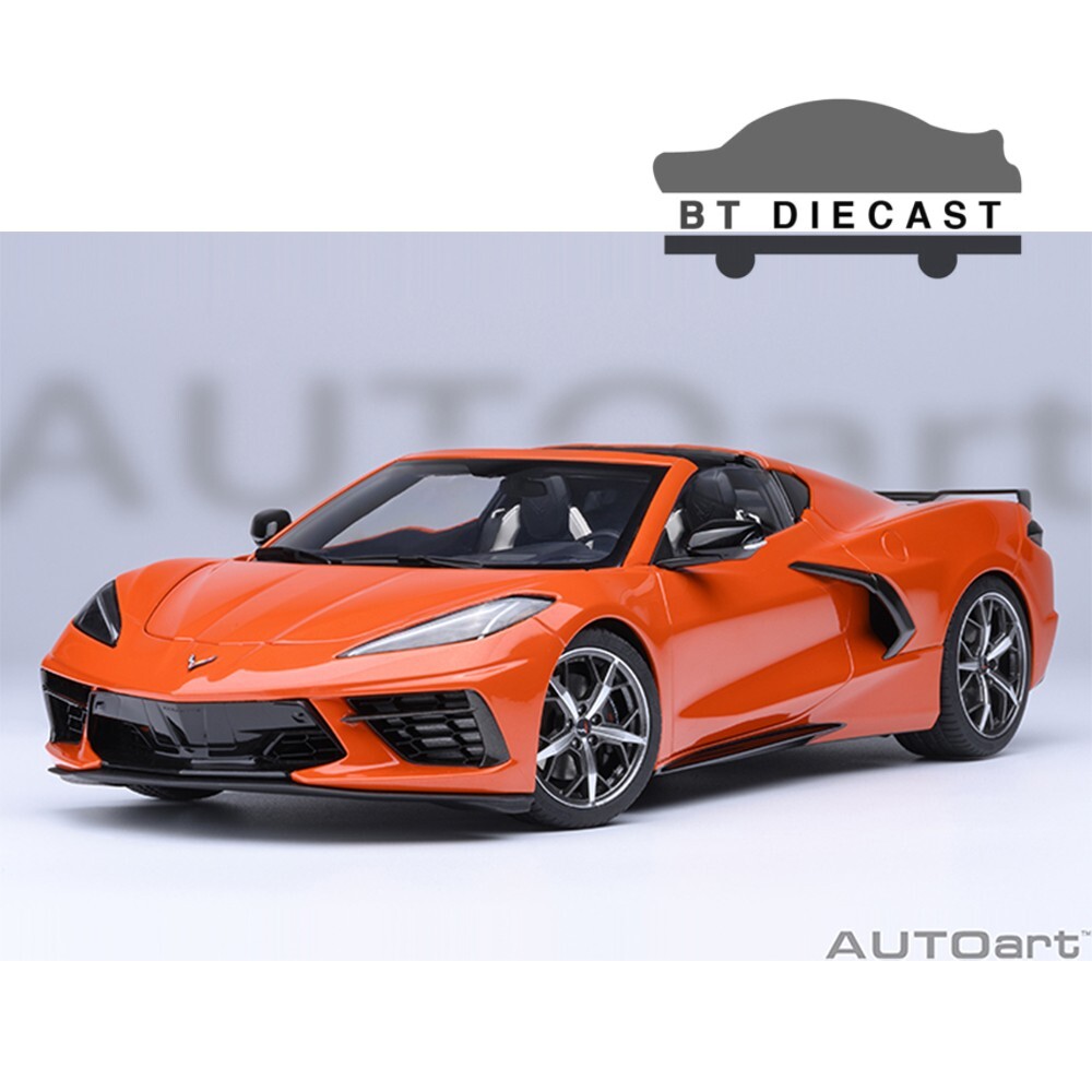 AUTOart CHEVROLET CORVETTE C8 STINGRAY Z51 1/18 SEBRING ORANGE