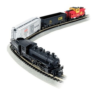 Bachmann N Yard Boss Train Set Santa Fe 24014 22899240145| eBay