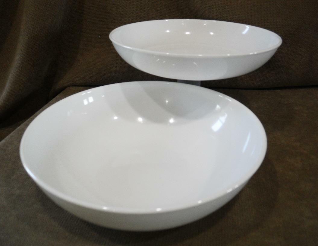 ❤️ 1 Corelle WINTER FROST WHITE Versa MEAL BOWL **Choice: 46-oz