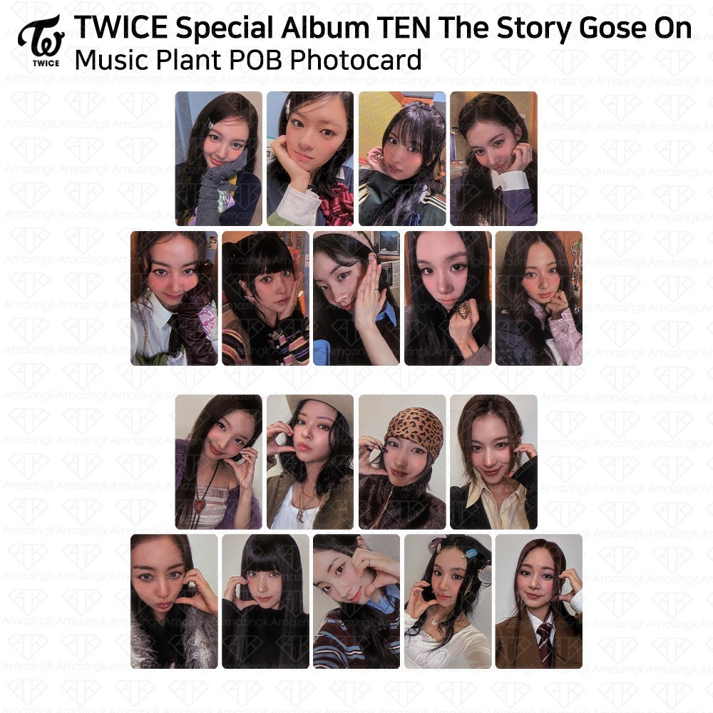 TWICE Special Album TEN : The Story Goes On MusicPlant POB