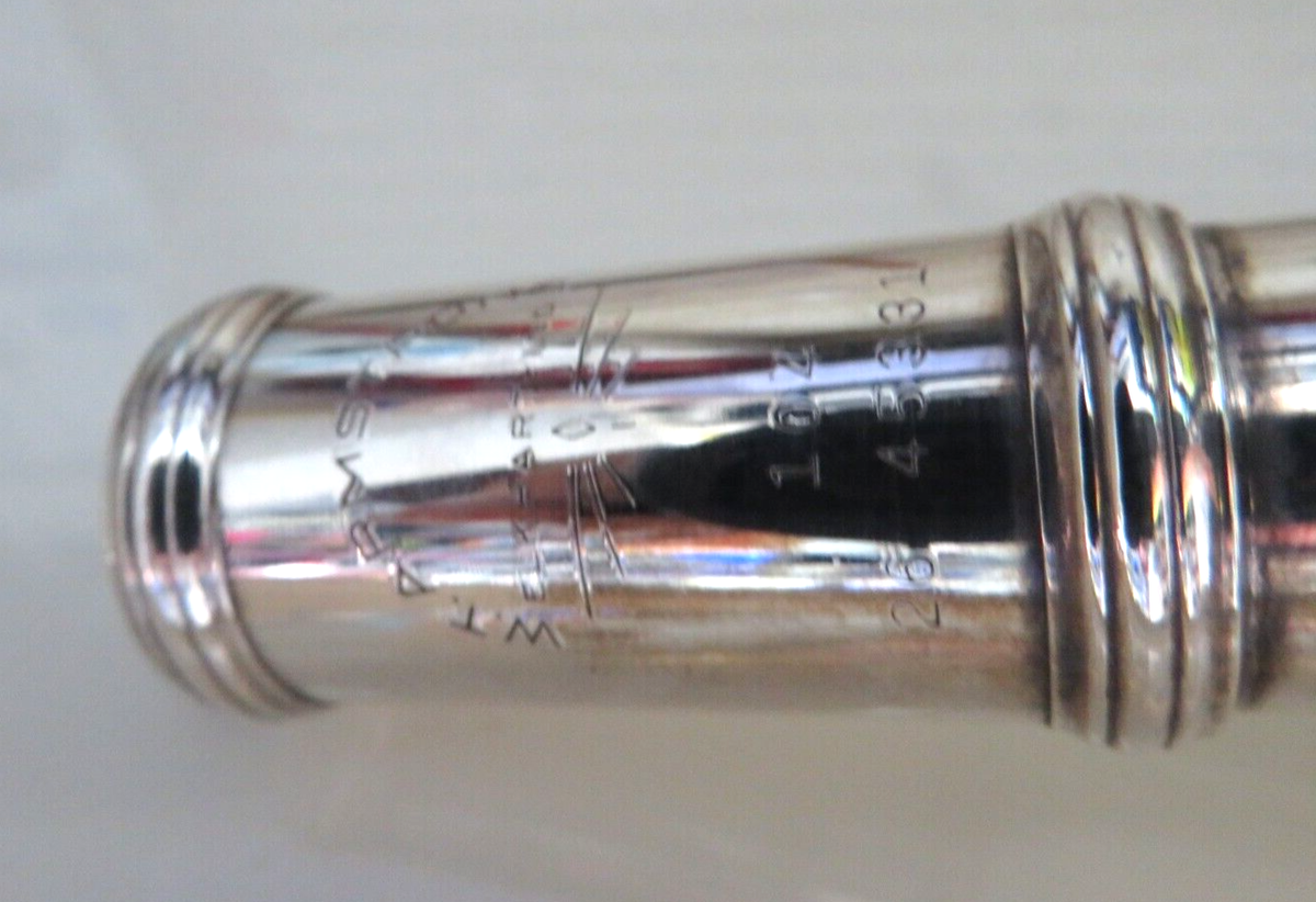 Vintage W.T. Armstrong Flute Model 104 with Hard Case Elkhart Ind